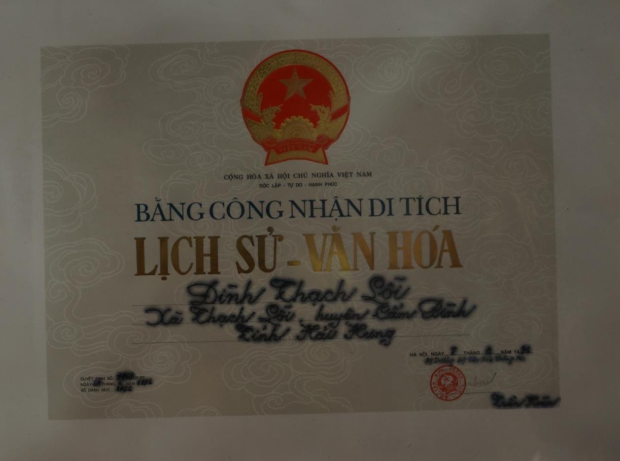 di tich lich su quoc gia dinh thach loi xuong cap nghiem trong co nguy co bi do sap hinh 2