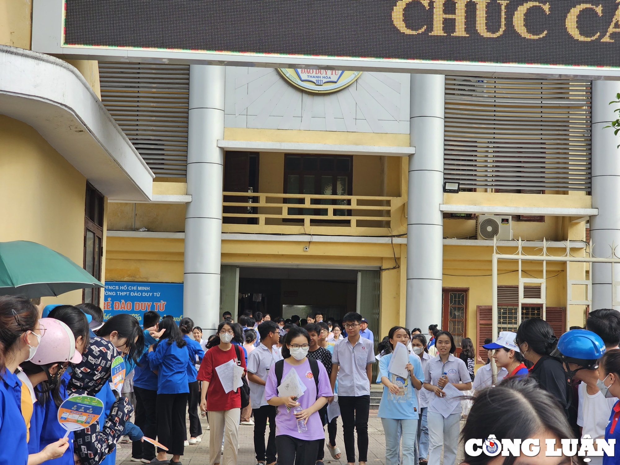 thanh hoa dinh chi 3 thi sinh trong 2 ngay dien ra ky thi lop 10 thpt nam hoc 2022 2023 hinh 1