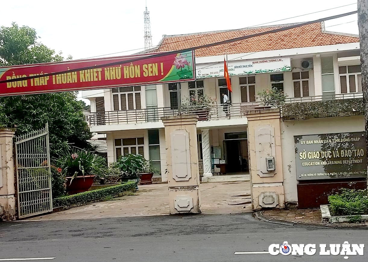vi sao so gddt dong thap khong phan hoi truoc phan anh nhieu goi thau dau hieu bi thoi gia hinh 1