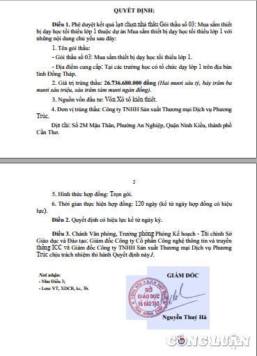 vi sao so gddt dong thap khong phan hoi truoc phan anh nhieu goi thau dau hieu bi thoi gia hinh 2