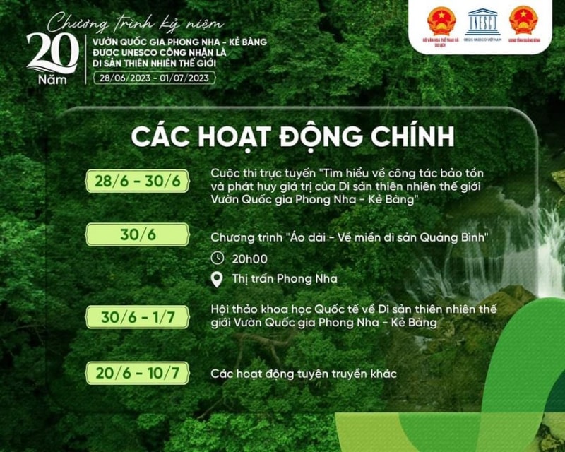 phat huy gia tri di san the gioi vuon quoc gia phong nha  ke bang hinh 3
