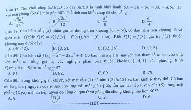 de thi tot nghiep thpt 2023 mon toan ma de 103 hinh 5