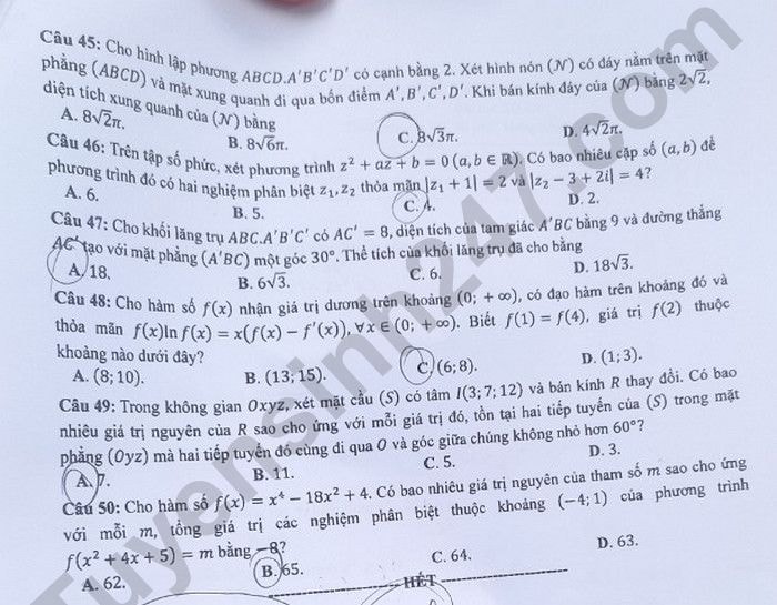 de thi tot nghiep thpt 2023 mon toan ma de 110 hinh 5