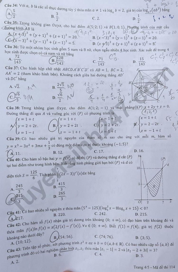 de thi tot nghiep thpt 2023 mon toan ma de 114 hinh 4