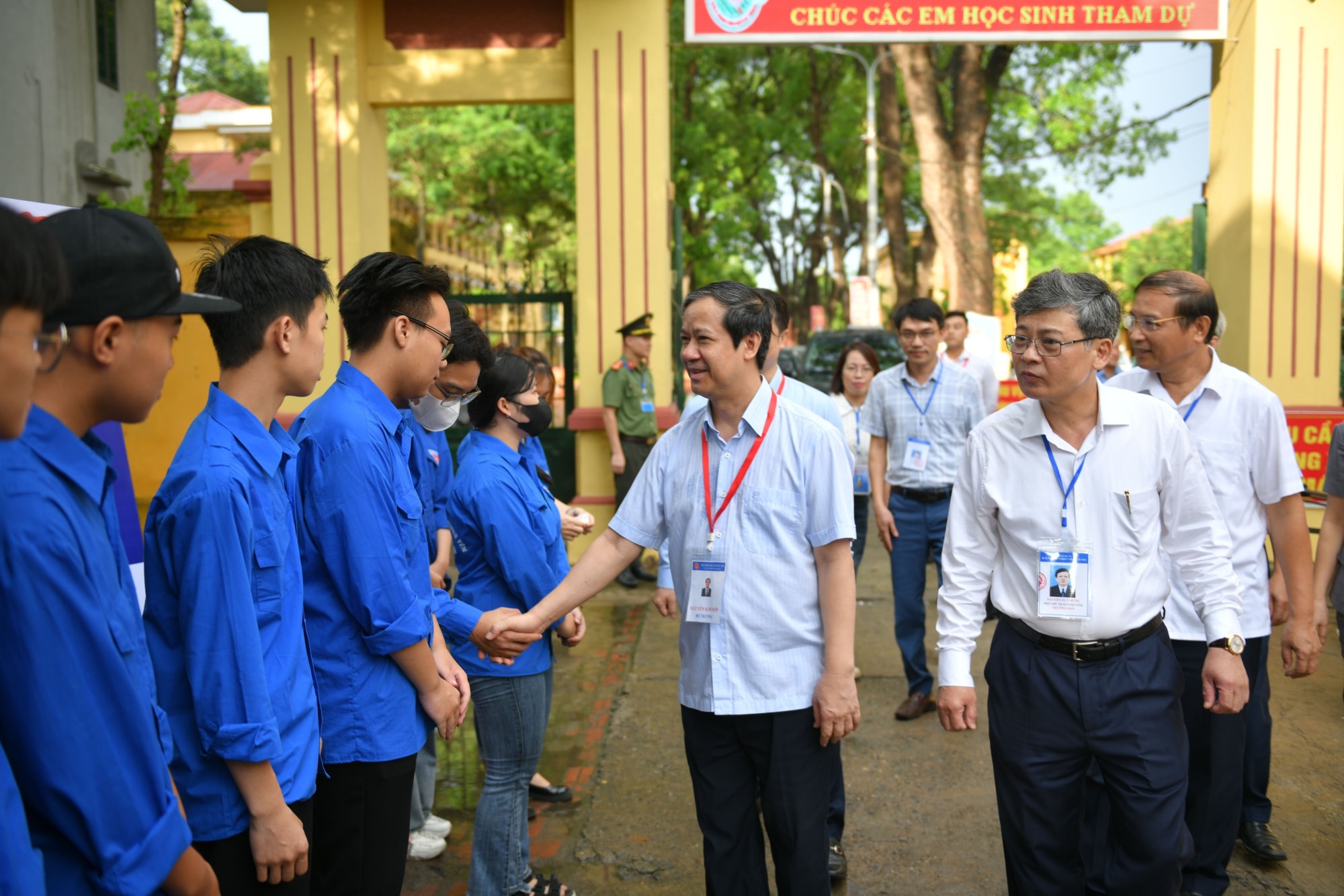 bo truong nguyen kim son dong vien thi sinh du ky thi tot nghiep hinh 3