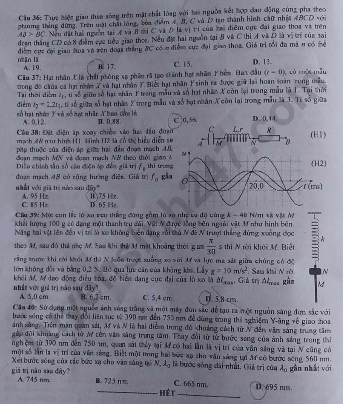 de thi tot nghiep thpt 2023 mon vat ly ma de 204 hinh 4