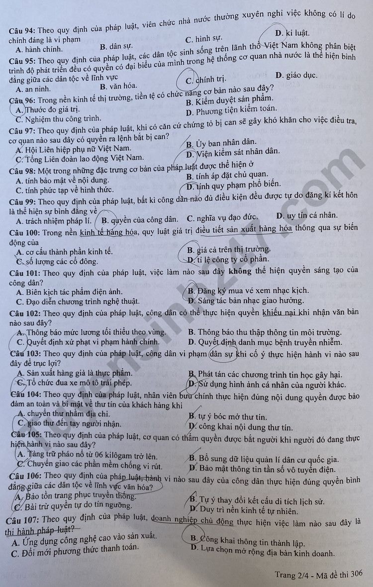 de thi tot nghiep thpt 2023 mon vat ly ma de 206 hinh 2