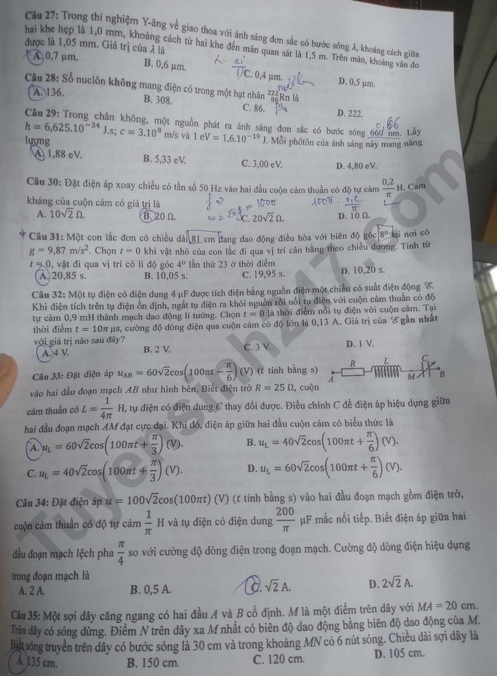 de thi tot nghiep thpt 2023 mon vat ly ma de 210 hinh 3