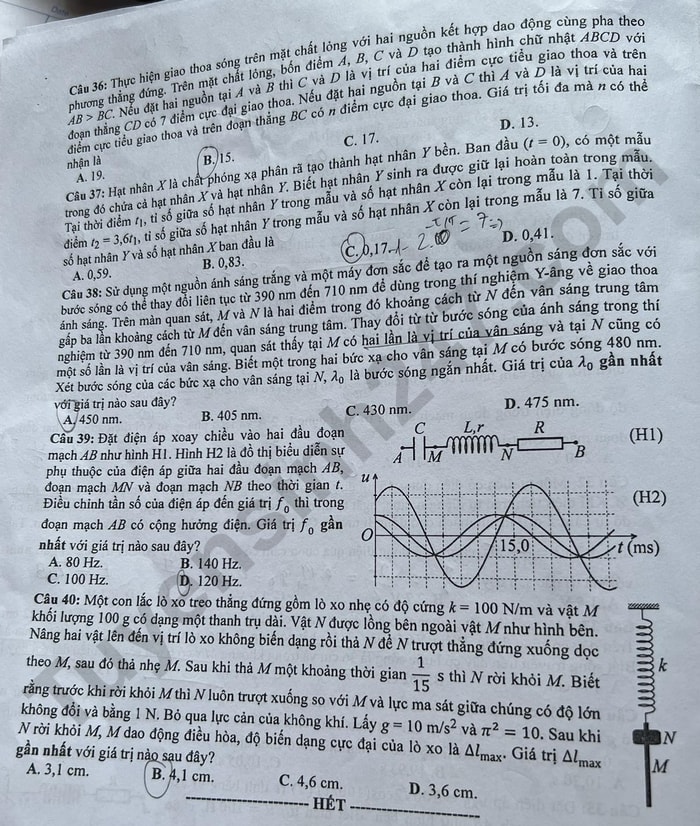 de thi tot nghiep thpt 2023 mon vat ly ma de 211 hinh 4