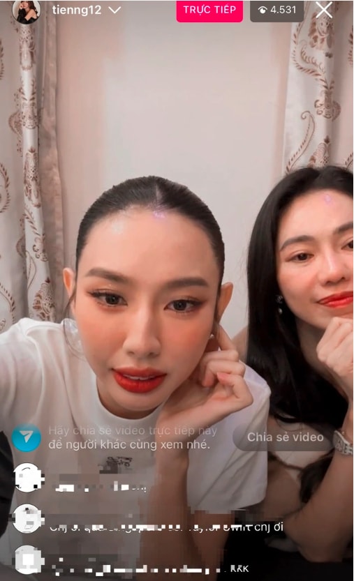 thuy tien len tieng xin loi vi vo tam go danh hieu hoa hau hoa binh quoc te 2021 hinh 3