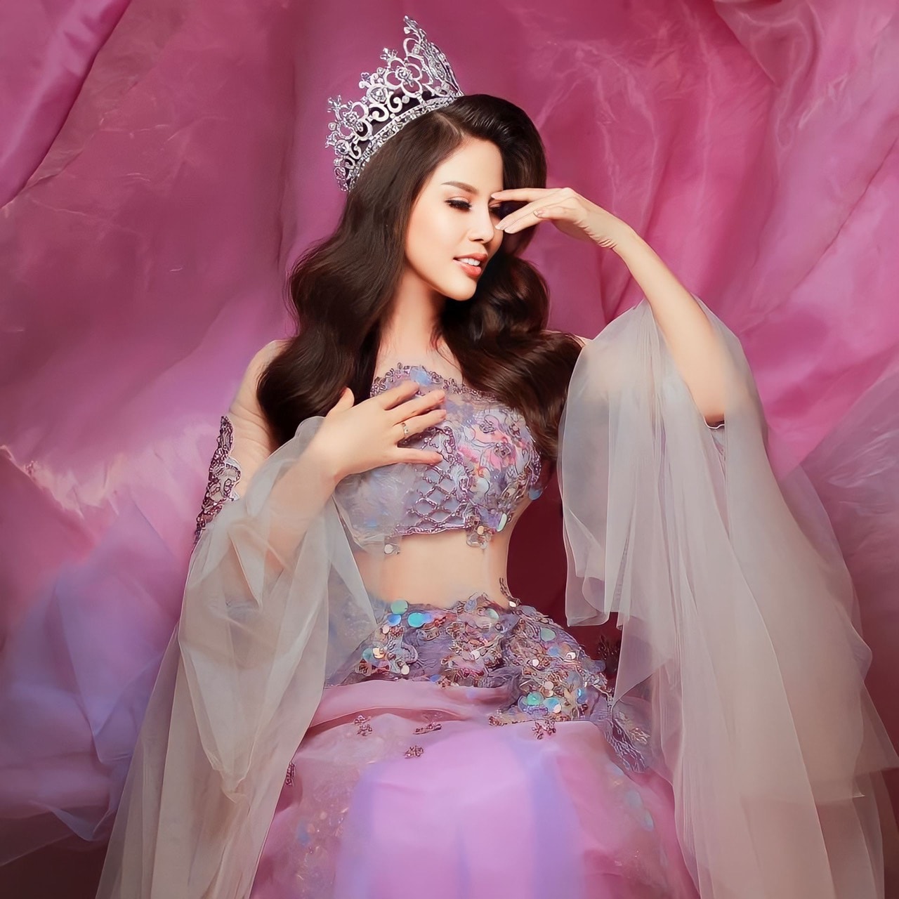 hoa hau nguyen nhu quynh dai dien viet nam tham du cuoc thi miss mister powerful global 2023 tai canada hinh 4