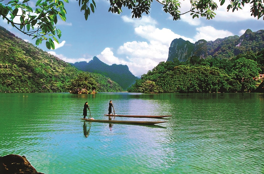 hap dan du lich ho ba be bac kan hinh 1