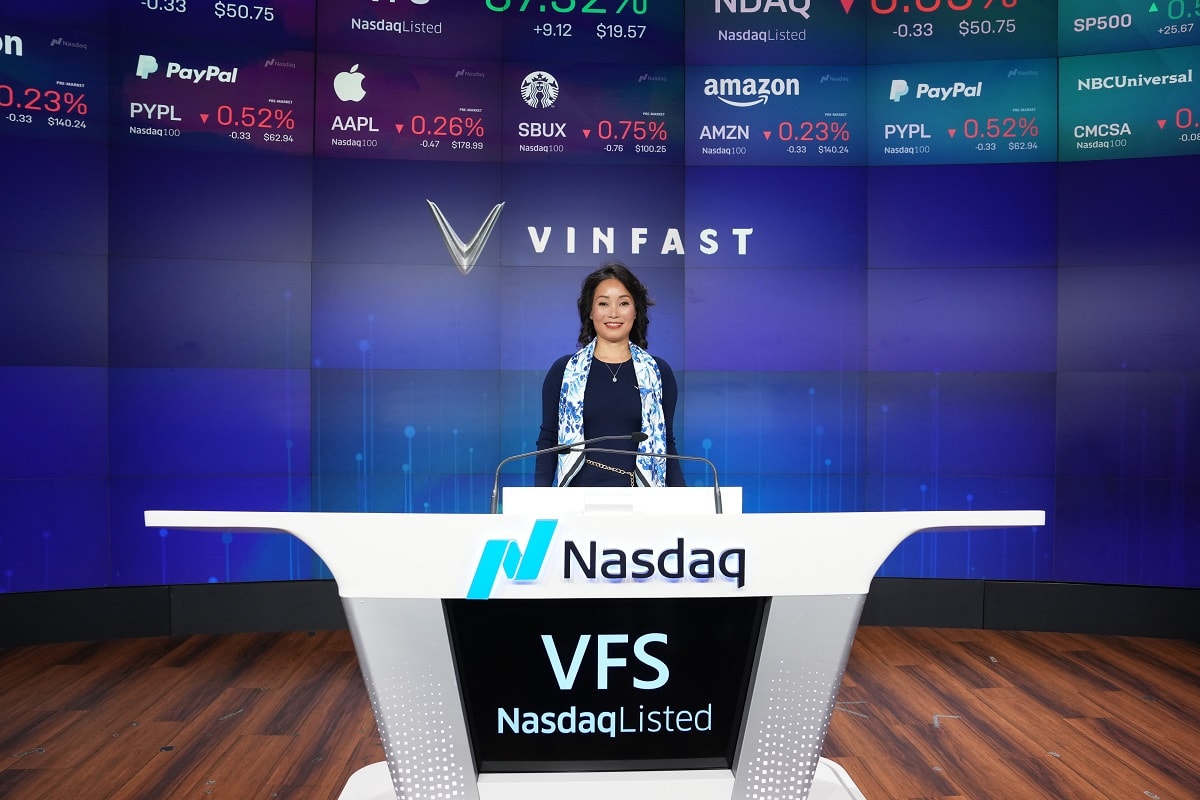 vinfast chinh thuc niem yet tren nasdaq global select market gia tri von hoa hon 23 ty usd hinh 1