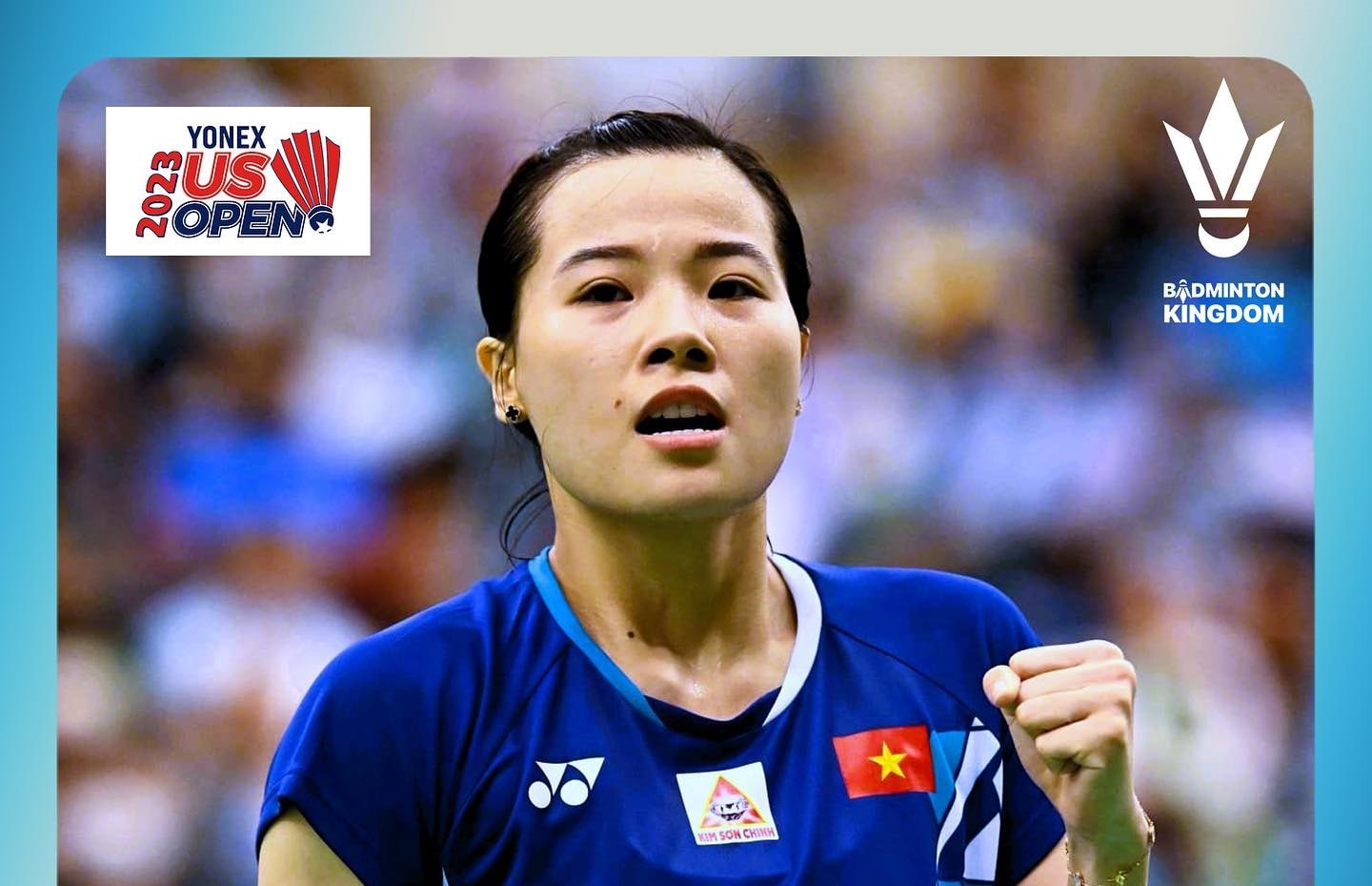 nguyen thuy linh du giai cau long quoc te vietnam open 2023 hinh 1