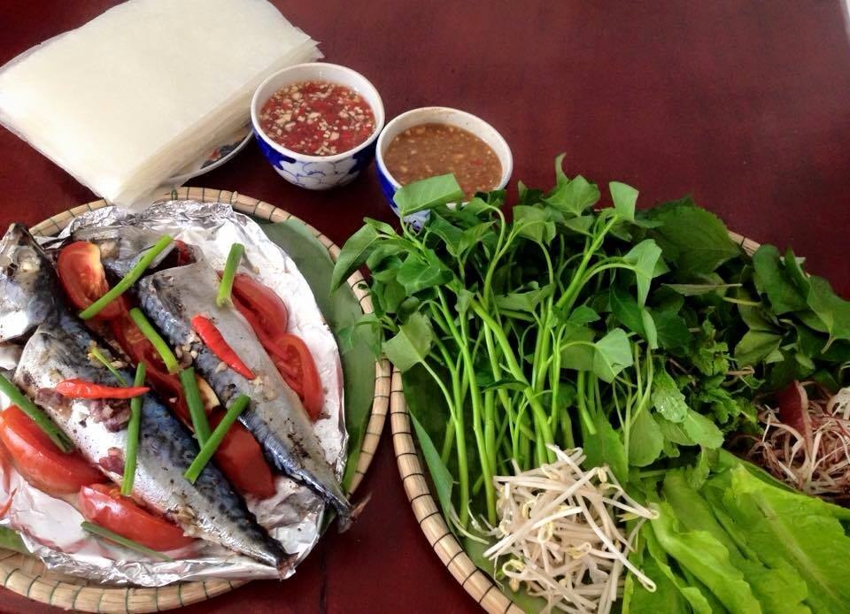 hap dan mon ca nuc cuon banh trang da nang hinh 2