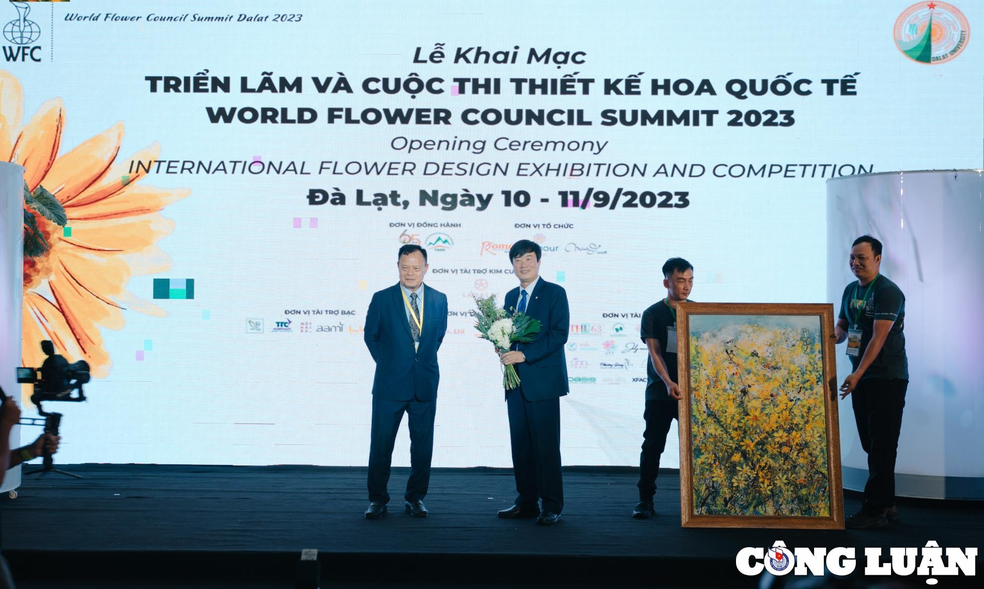 tung bung khai mac cuoc thi cam hoa nghe thuat quoc te da lat 2023 hinh 3