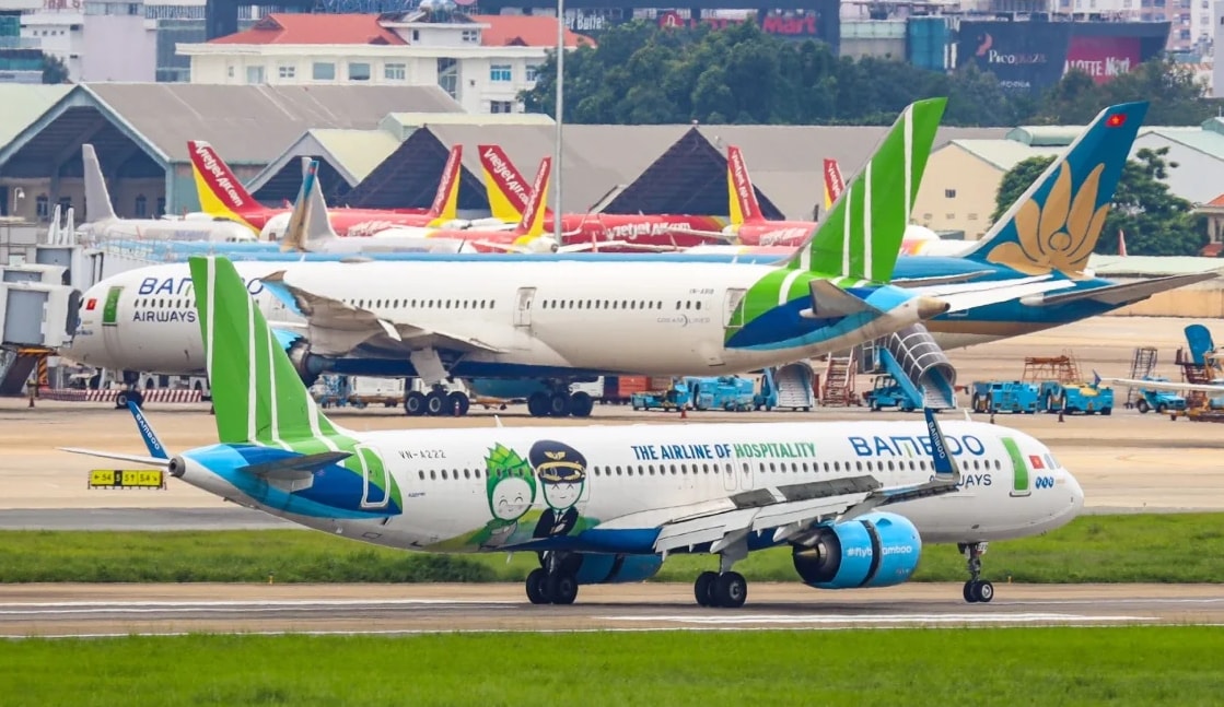 cac hang hang khong viet nam khai thac gan 200000 chuyen bay qua 8 thang hinh 1