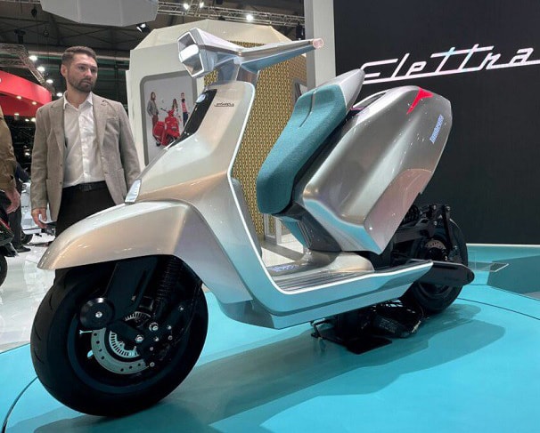 hinh anh mau xe may dien lambretta elettra hinh 2