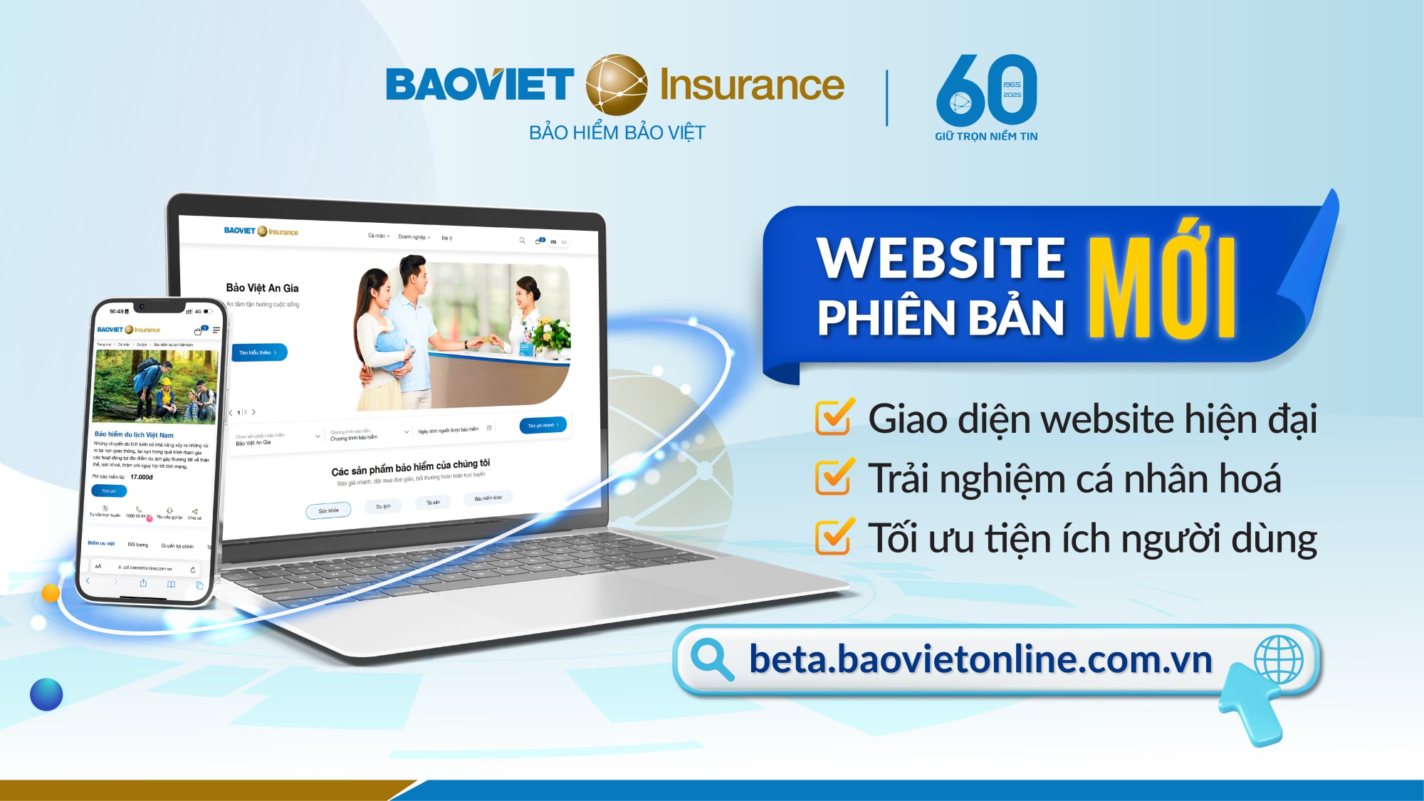 bao hiem bao viet ra mat giao dien website moi phien ban beta toi uu trai nghiem nguoi dung hinh 1