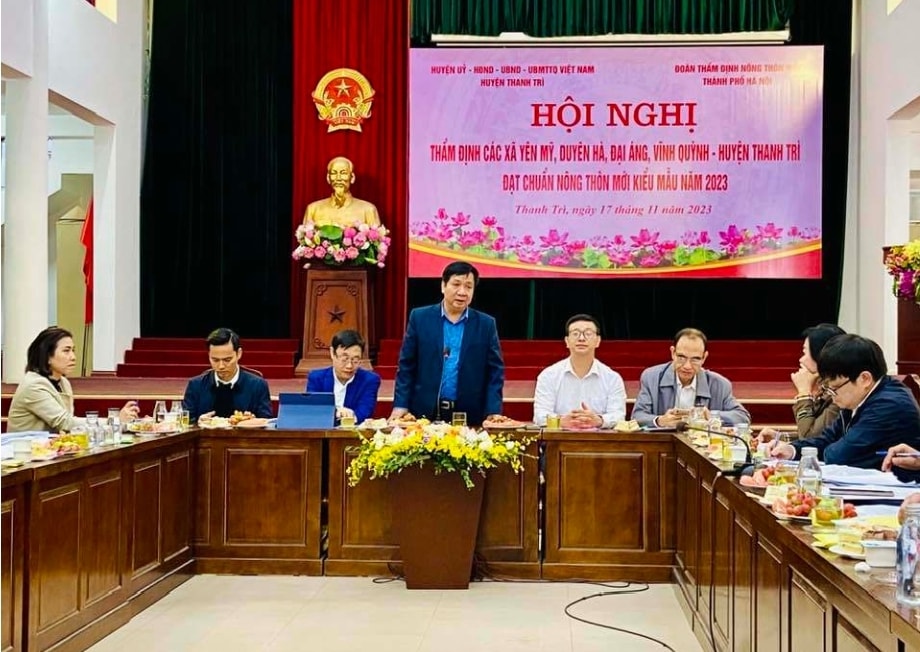 khao sat 8 xa du tieu chuan cong nhan nong thon moi kieu mau tai thanh tri hinh 1
