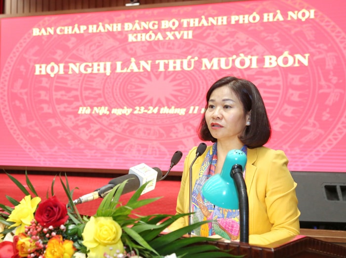 ha noi lay phieu tin nhiem lanh dao thanh uy tai ky hop cuoi nam hinh 1