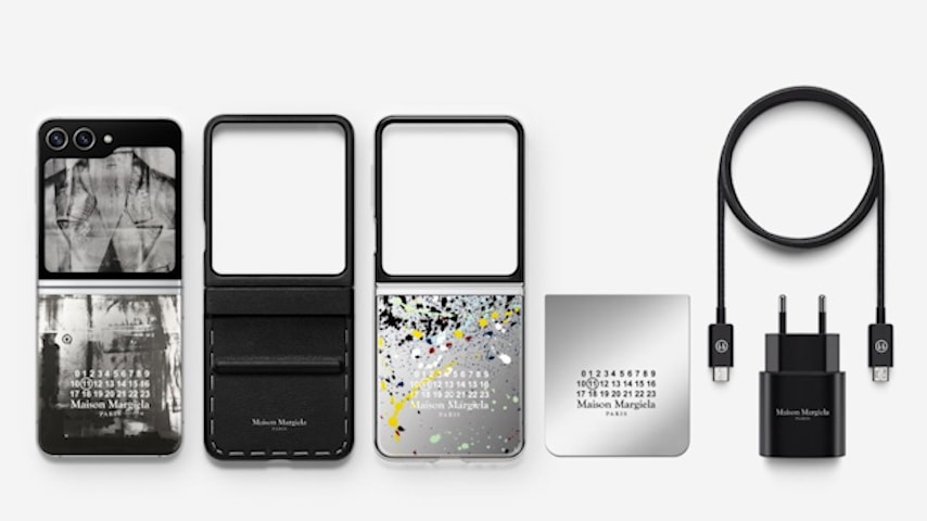 ra mat samsung galaxy z flip5 maison margiela edition voi thiet ke doc dao hinh 2