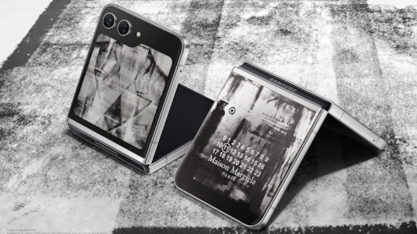 ra mat samsung galaxy z flip5 maison margiela edition voi thiet ke doc dao hinh 3