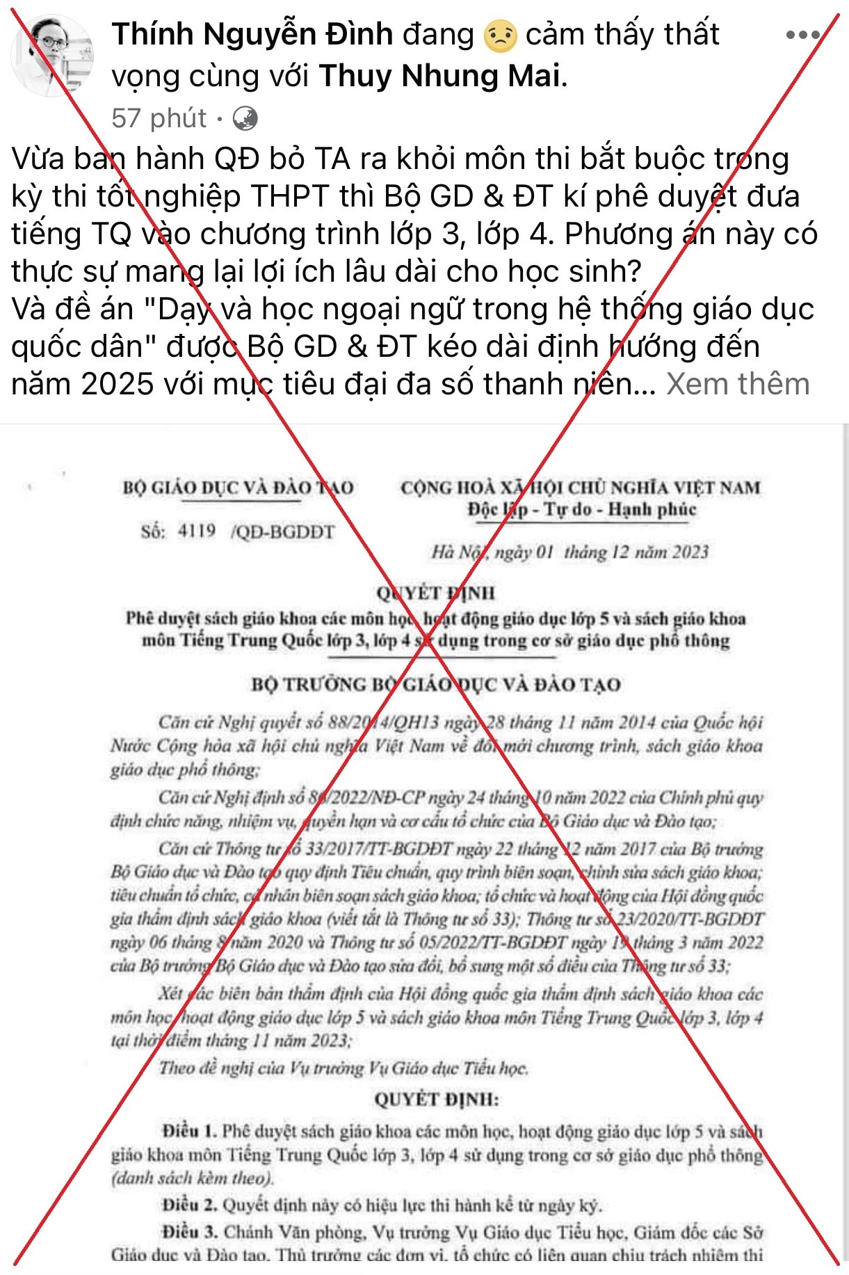 xuyen tac ve phe duyet sach giao khoa tieng trung quoc bo giao duc va dao tao yeu cau dieu tra xu ly hinh 3