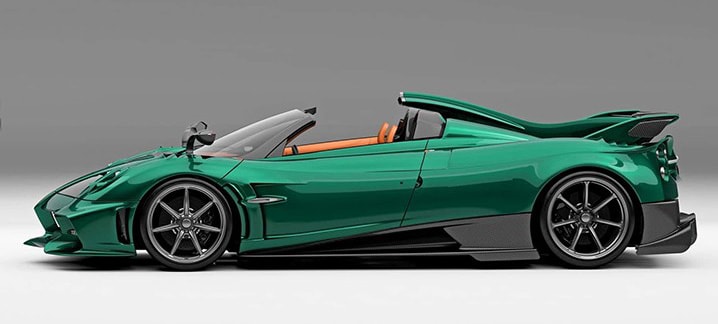 ngam nhin sieu pham trieu do pagani imola roadster voi chi 8 chiec duoc san xuat hinh 2
