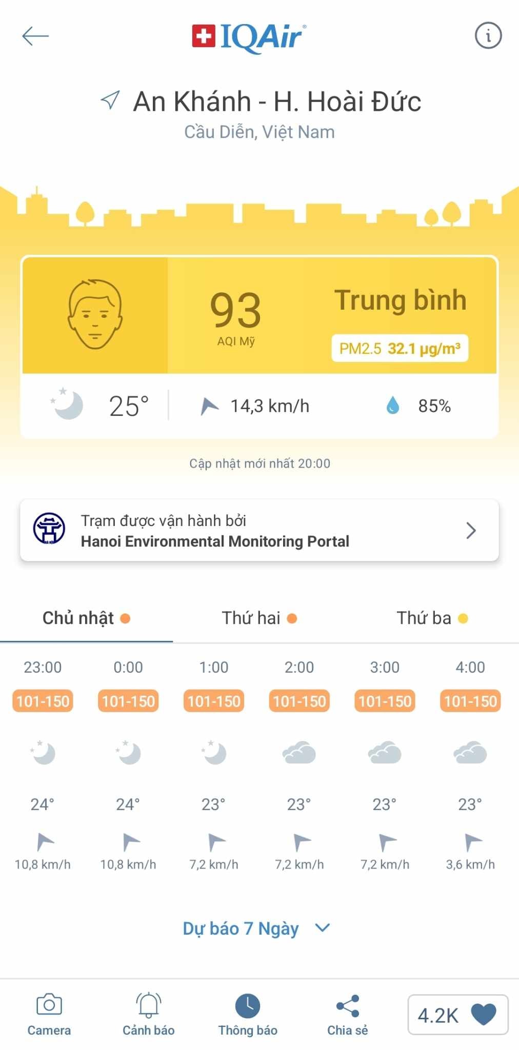 cach kiem tra chat luong khong khi tren smartphone hinh 3