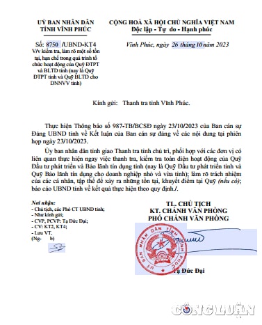 hang loat han che tai quy dau tu phat trien va bao lanh tin dung tai vinh phuc ai chiu trach nhiem hinh 3