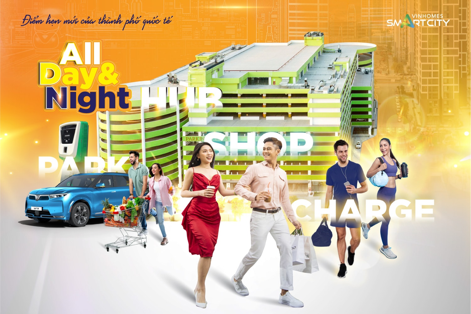 trai nghiem mo hinh mua sam tich hop 3in1 tai vinhomes smart city hinh 2
