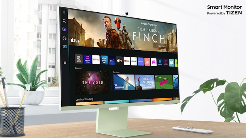 trinh lang man hinh samsung smart monitor m80d 4k hinh 2