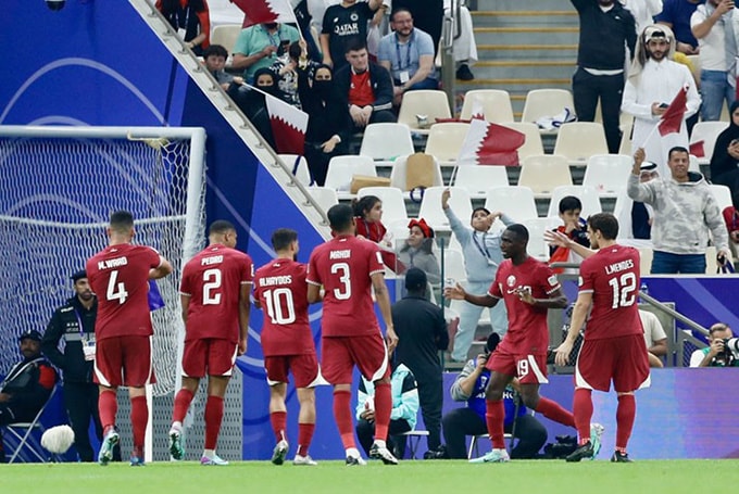 doi tuyen qatar thang dam ngay khai mac asian cup 2023 hinh 1