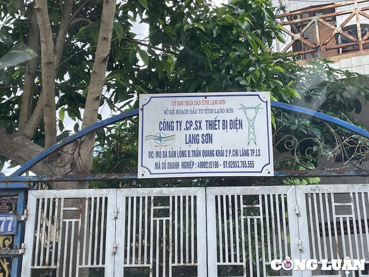 bai 3 cong ty cp san xuat thiet bi dien lang son coi thuong phap luat ngang nhien xay dung khong phep hinh 4