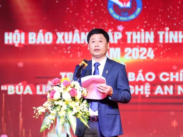 khai mac hoi bao xuan giap thin va trao giai bao chi bua liem vang nghe an 2023 hinh 1