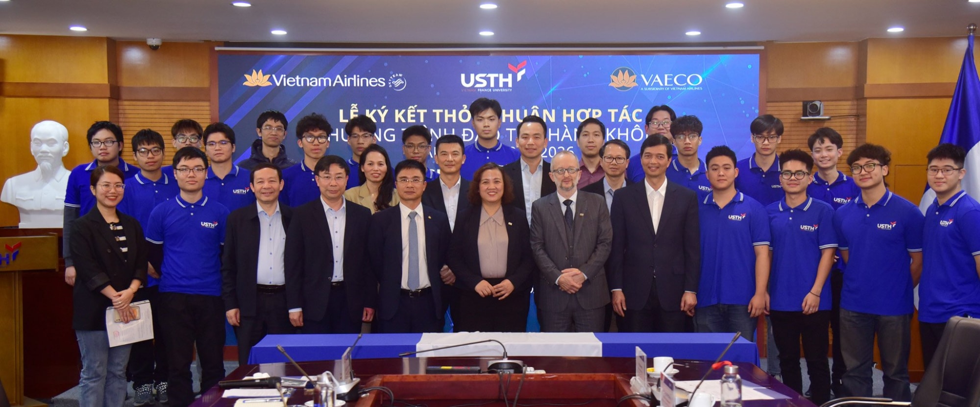 vietnam airlines ky thoa thuan hop tac chuong trinh dao tao ky thuat hang khong hinh 3