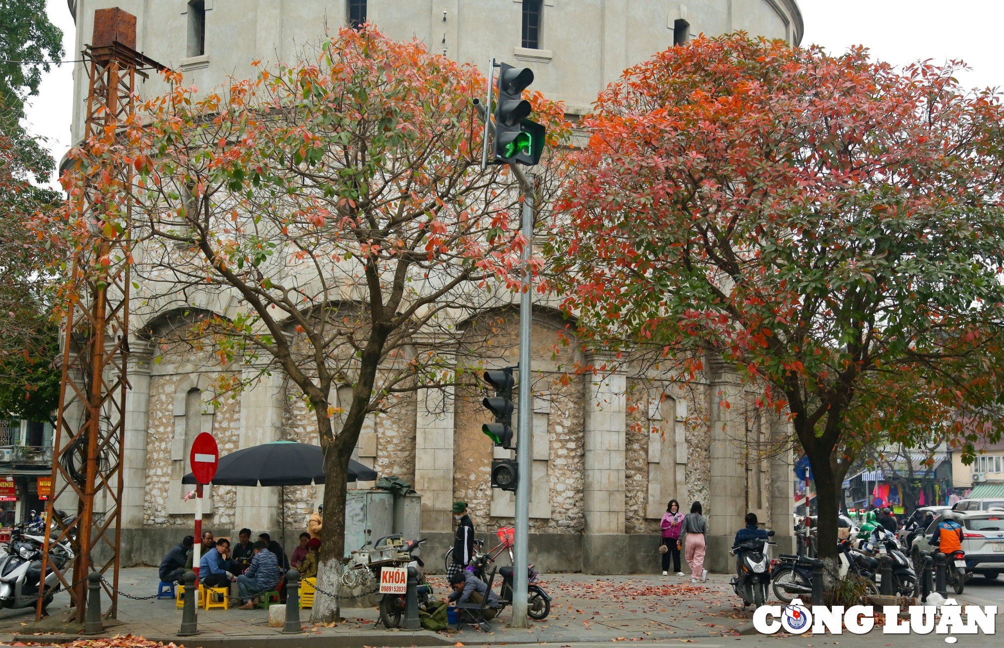 thu do ha noi dep ngo ngang trong mua la rung hinh 4