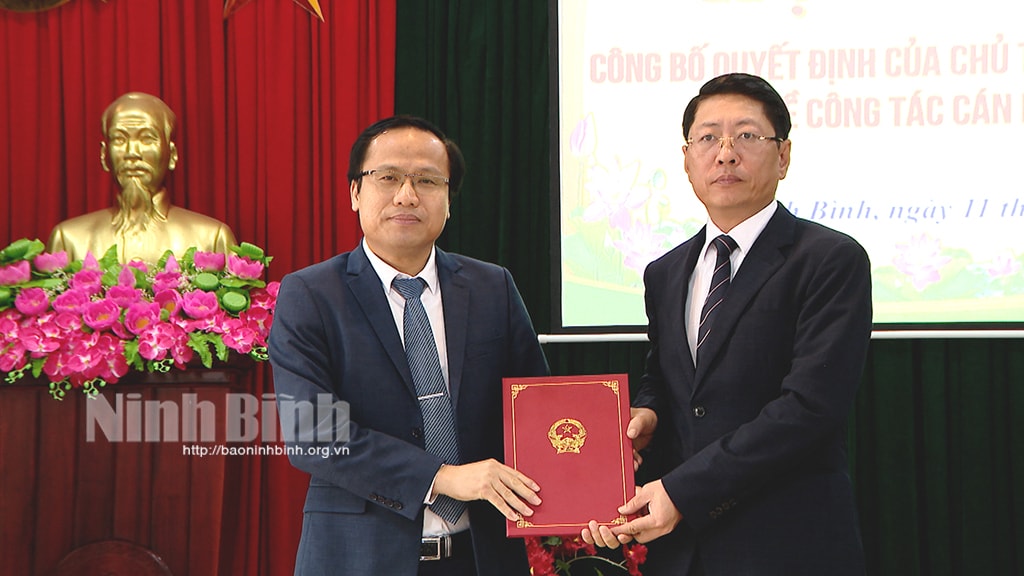 tinh ninh binh dieu dong bo nhiem can bo chu chot hinh 2