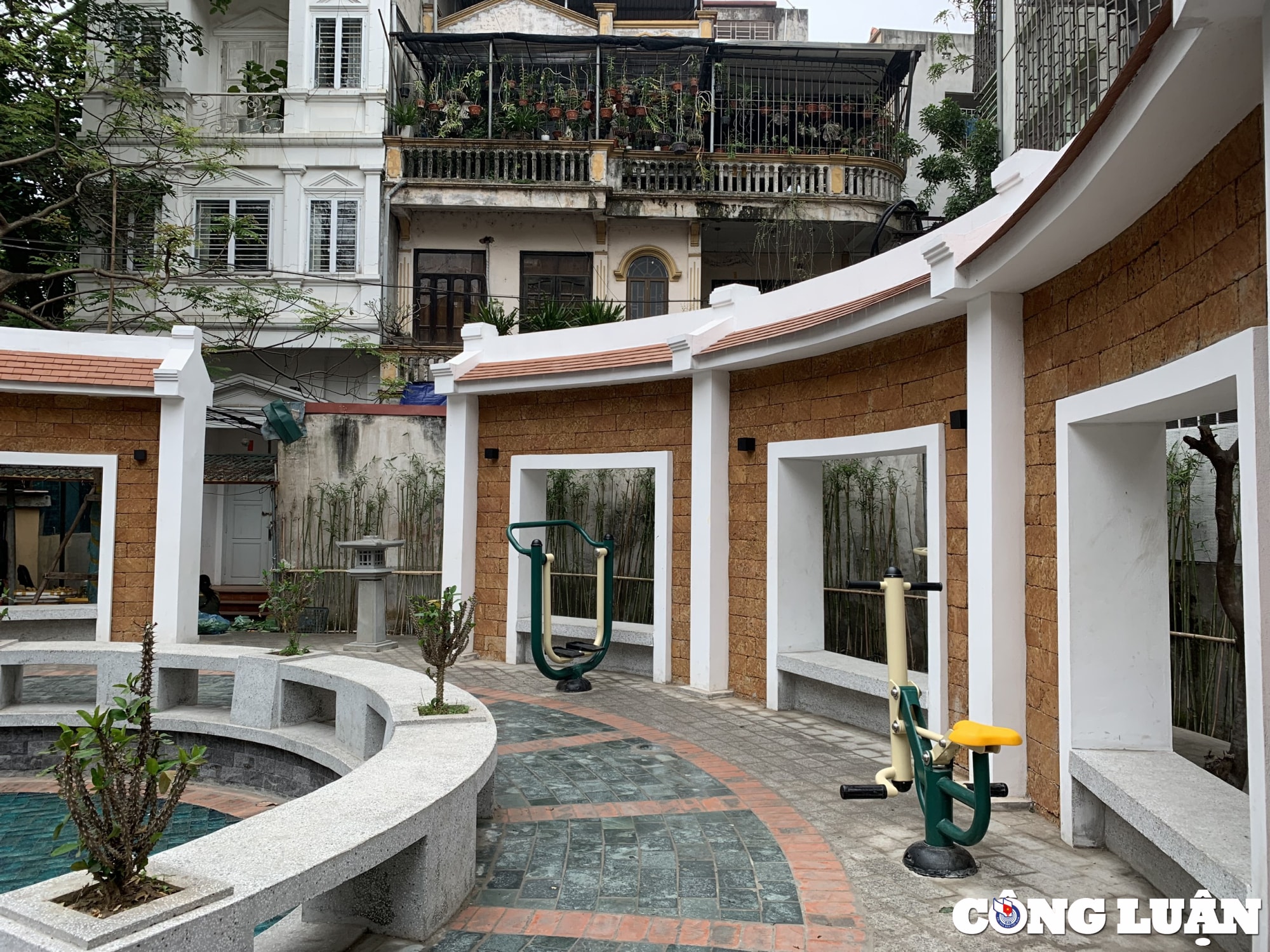 an tuong voi khu vui choi cai tao tu gieng lang giua thu do ha noi hinh 3