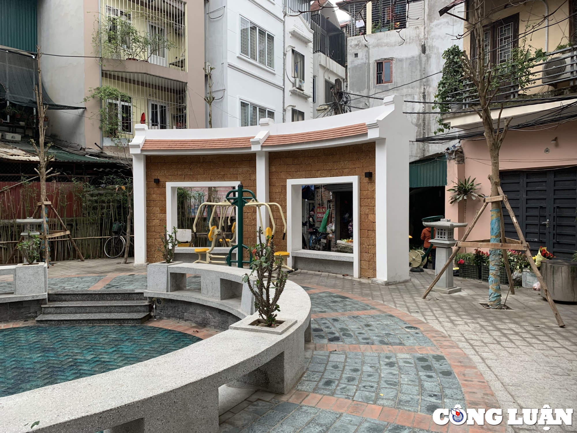 an tuong voi khu vui choi cai tao tu gieng lang giua thu do ha noi hinh 5