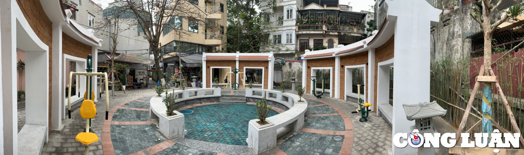 an tuong voi khu vui choi cai tao tu gieng lang giua thu do ha noi hinh 2