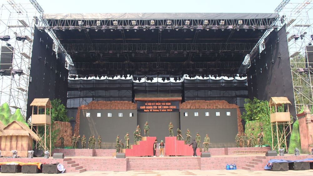 bac giang sap sua khai mac le hoi ky niem 140 nam khoi nghia yen the hinh 2