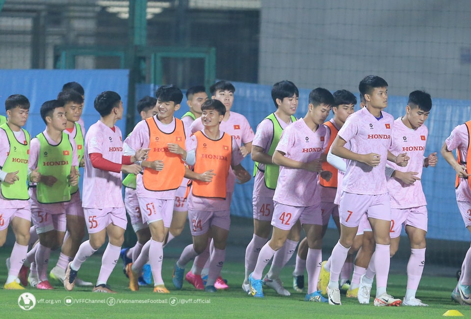 u23 viet nam chot danh sach len duong sang tajikistan tap huan va dau giao huu hinh 1