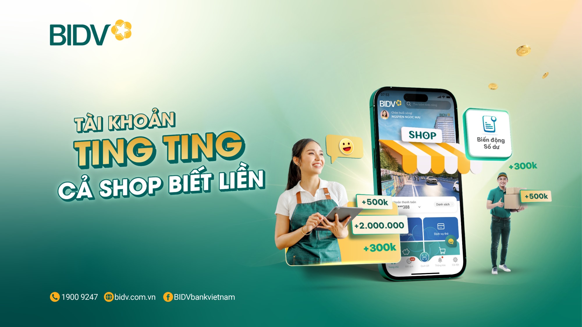 quan ly doanh thu de dang voi tinh nang moi chia se bien dong so du hinh 1