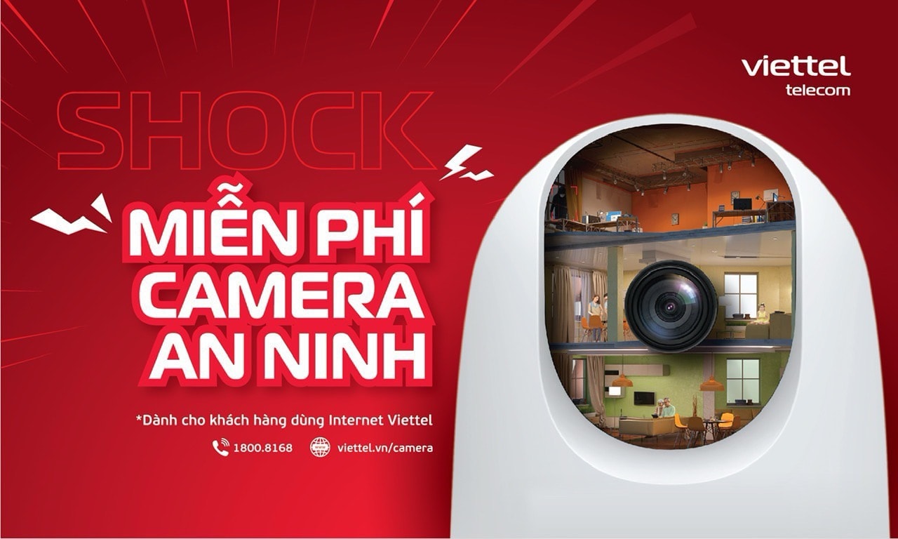 mien phi camera an ninh cho toan bo khach hang dung internet viettel hinh 1