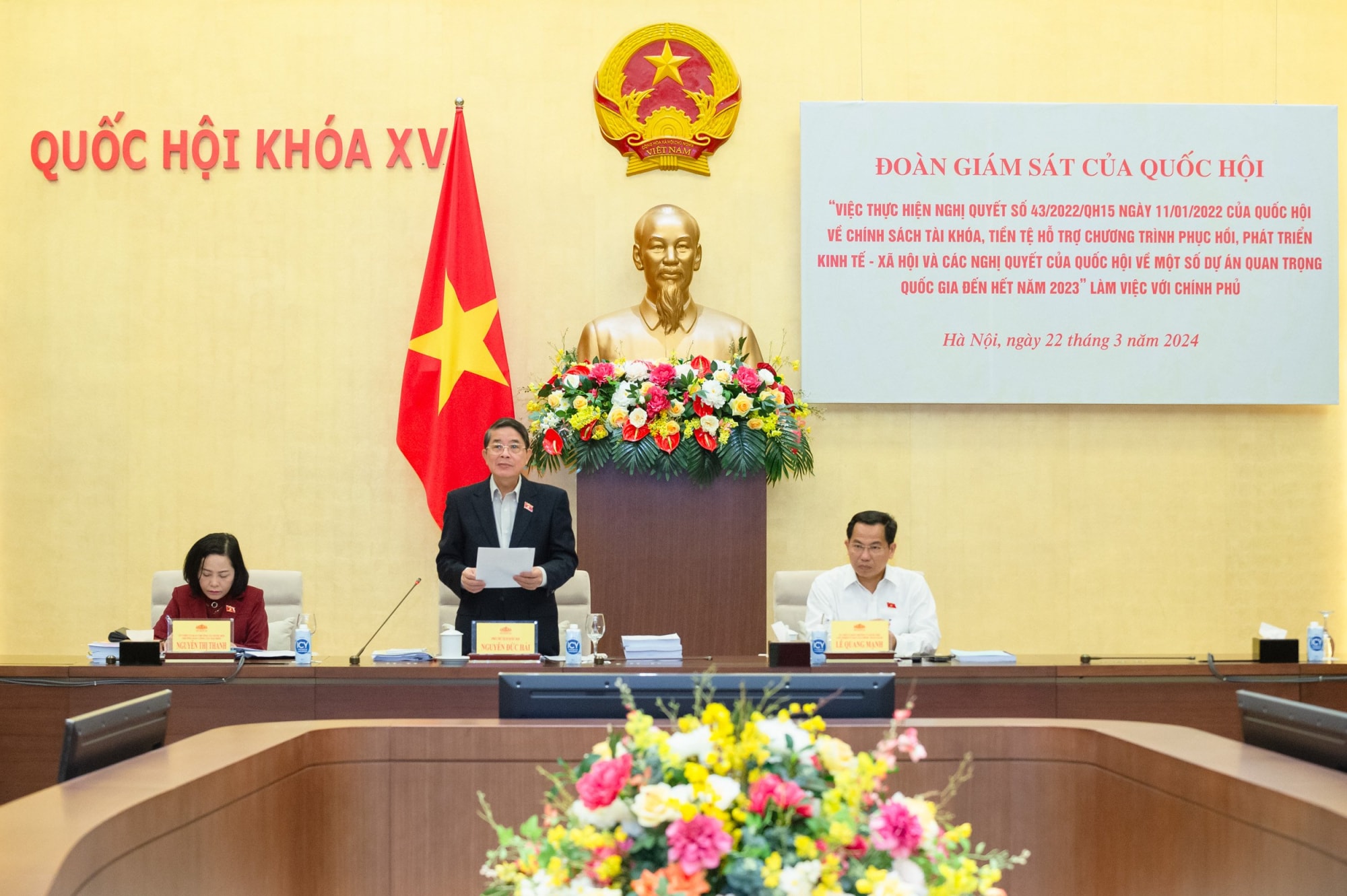 ra soat thao go nhung kho khan vuong mac trong trien khai cac du an quan trong quoc gia hinh 3