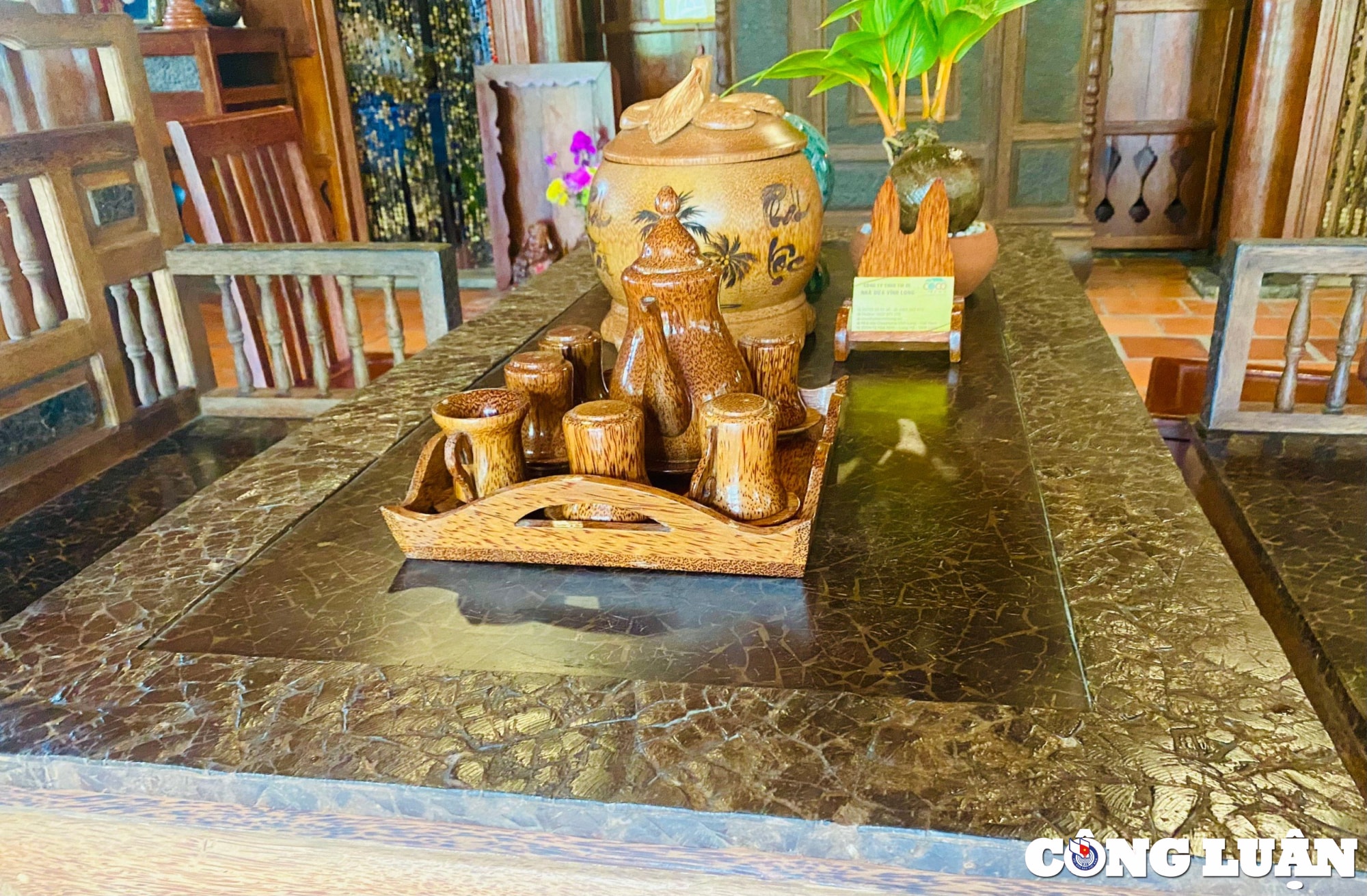 doc dao ngoi nha bang dua co mot khong hai o mien tay hinh 3