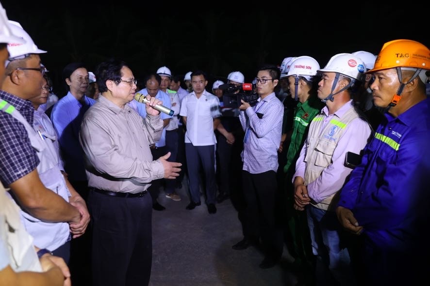 thu tuong pham minh chinh khao sat kiem tra tien do mot so du an trong diem tai tien giang hinh 2
