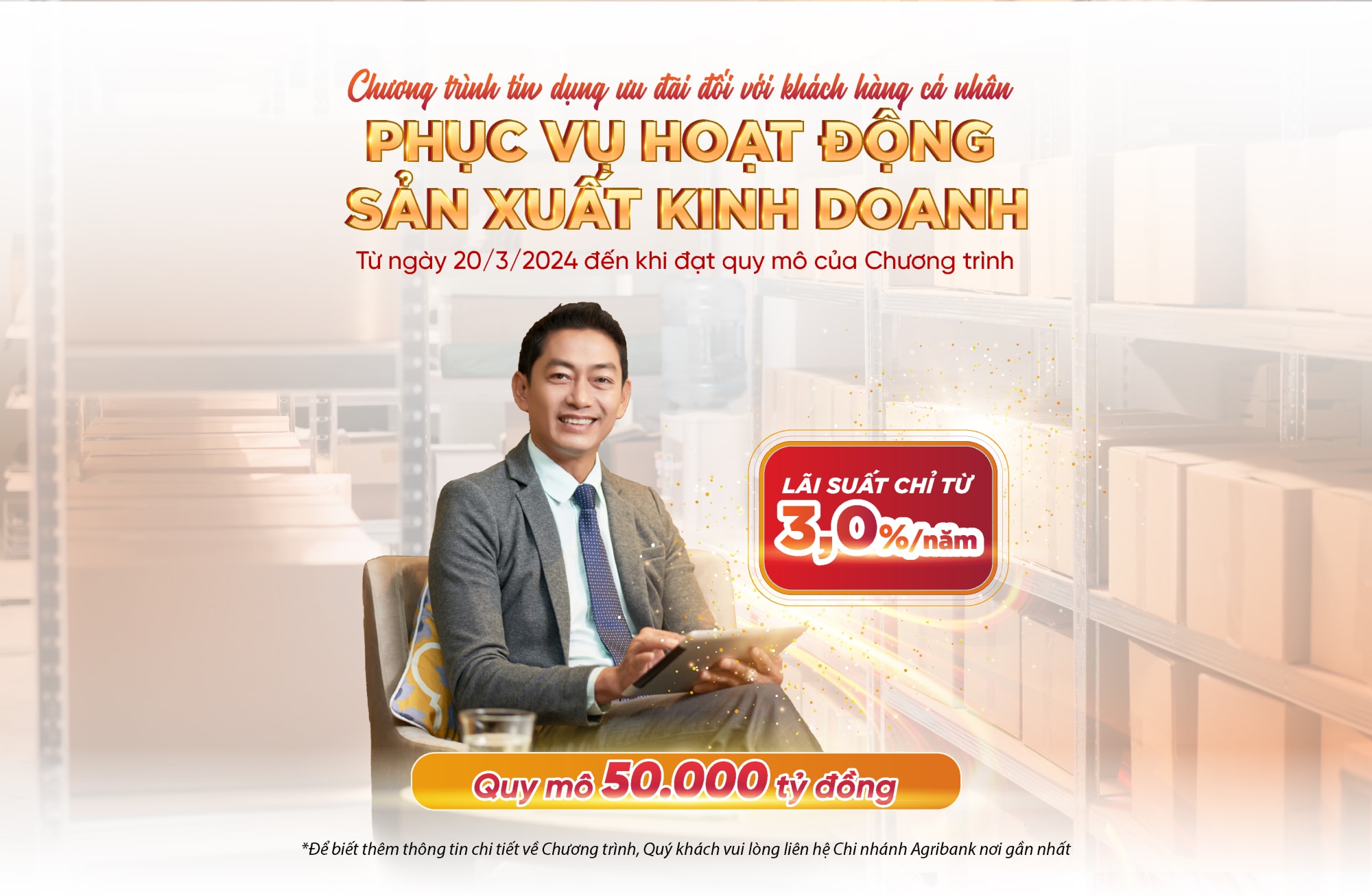 uu dai khach hang vay von phuc vu san xuat kinh doanh voi lai suat cho vay ngan han chi tu 30 nam hinh 1